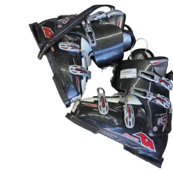 Used Nordica EASY MOVE RC 55 SKI BOOTS 29.5 Mens DH Ski Boot Black 295 MP - M11.5