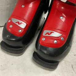 Used Nordica FIREARROW TEAM 1 Boys DH Ski Boot Black And Red 175 MP - Y11