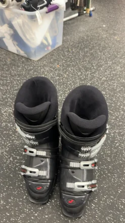 Used Nordica F4 Mens DH Ski Boot Grey 270 MP - M09 - W10