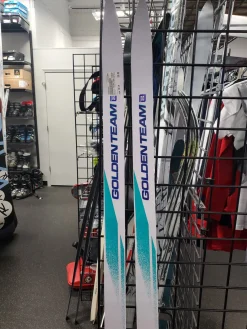 Used Nordica GOLDEN TEAM 180CM Mens XC Skis Only White 180 cm