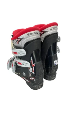 Used Nordica GP TJ Boys DH Ski Boot Black 215 MP - J03