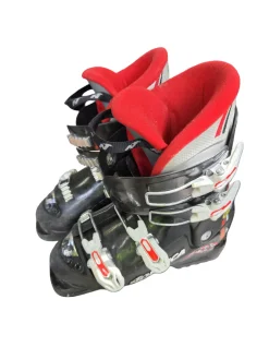 Used Nordica GP TJ SKI BOOTS Boys DH Ski Boot Black 230 MP - J05 - W06
