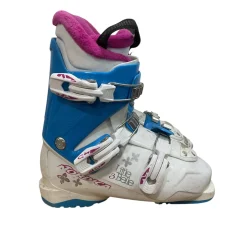 Used Nordica LITTLE BELLE 3 Girls DH Ski Boot White 225 MP - J04.5 - W5.5