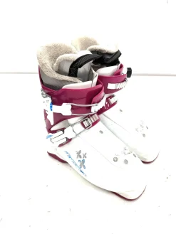 Used Nordica LITTLE BELLE Girls DH Ski Boot White 235 MP - J05.5 - W06.5
