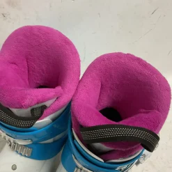 Used Nordica LITTLE BELLE Girls DH Ski Boot White 225 MP - J04.5 - W5.5