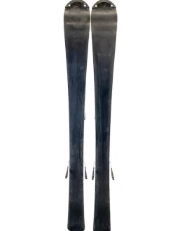 Used Nordica LITTLE BELLE Girls DH Ski/Binding Silver 110 cm