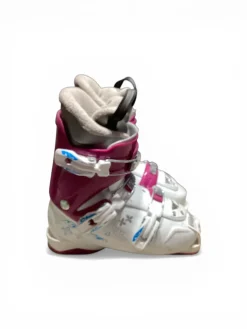 Used Nordica LITTLE BELL 3 Girls DH Ski Boot White 235 MP - J05.5 - W06.5