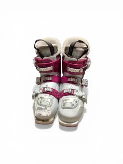 Used Nordica LITTLE BELL 3 Girls DH Ski Boot White 235 MP - J05.5 - W06.5