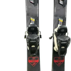 Used Nordica NAVIGATOR Boys DH Ski/Binding Red 120 cm