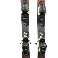 Used Nordica NAVIGATOR Boys DH Ski/Binding Red 120 cm