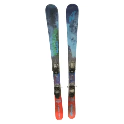 Used Nordica SOUL RIDER J Mens DH Ski/Binding Royal Blue 138 cm
