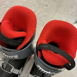 Used Nordica SPEED MACHINE J2 Boys DH Ski Boot Black And Red 195 MP - Y13