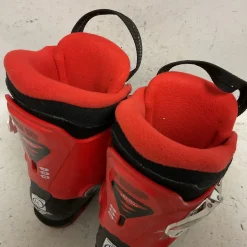 Used Nordica SPEED MACHINE J2 Boys DH Ski Boot Black And Red 215 MP - J03