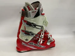 Used Nordica SPEEDMACHINE 130 Mens DH Ski Boot Red 325 MP - M14.5