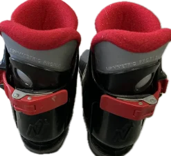 Used Nordica SUPER 0.1 Boys DH Ski Boot Black 165 MP - Y09