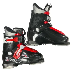 Used Nordica TEAM 2 FIREARROW Boys DH Ski Boot Black 195 MP - Y13
