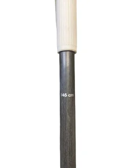 Used NORDIC GLASS Mens XC Ski Poles Black 145 cm / 57 in