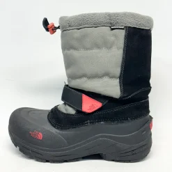 Used North Face YOUTH BOOTS Snow/Hunt/Hike Boots Y Black And Grey Junior 04