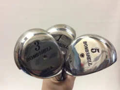 Used *Other Brand BOMBSHELL LADIES 1 3 5 WOOD 4 Piece Steel/Ladies Golf / Club Sets Ladies