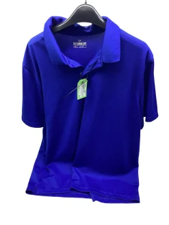 Used OUTDOOR LIFE ROYAL BLUE DRI-FIT POLO S.S. Golf Shirt M 2X