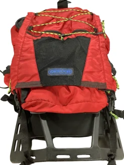 Used Outdoor Products HIKING BACKPACK External Frame Backpack Red