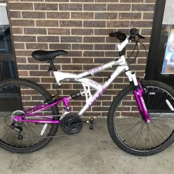 Used Ozone SHOCK FORCE 26 MOUNTAIN BIKE Mountain Bike Mens Silver 43-47cm - 17-18
