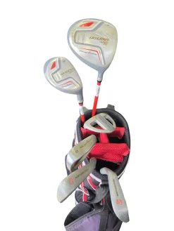 Used 6PC MIXED TOMMY ARMOUR JR SET Jr Package Set RH Red 6 Piece