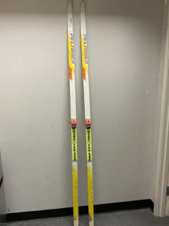 Used PELOTENEN SUPRA SKATE Mens XC Ski/Binding White And Gold 195 cm