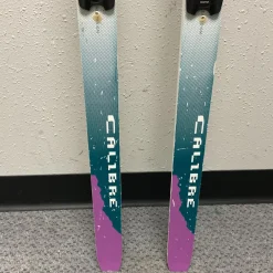 Used PELTONEN CALIBRE Boys XC Ski/Binding White And Purple 160 cm