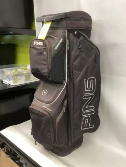 Used Ping 14 SLOT CART BAG Mens Cart Bag Black