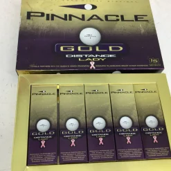 Used Pinnacle GOLD DISTANCE 15 PACK GOLF BALLS 15 Pack - Golf Balls