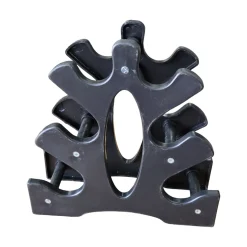Used PLASTIC DUMBELL STAND Weight Stand