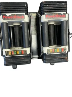 Used PowerBlock Adj Dumbbells 5-50 LB