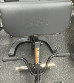Used POWERTEC/LEG CURL/ARM CURL FID Bench