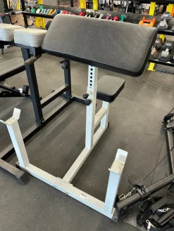 Used PREACHER CURL BENCH Arm Curl Bench