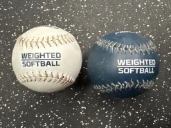Used Primed 12 WEIGHTED SOFTBALLS BB/SB Training Aid