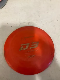 Used Prodigy Disc D3 Disc Golf Driver Orange