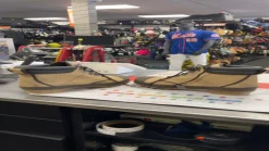 Used PRO LINE Hiking Fishing Shoes Senior 10