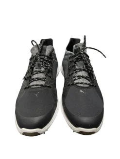Used Puma Mens Golf Shoes Black Senior 8.5