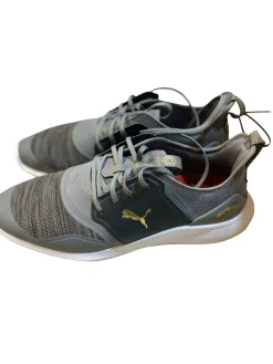 Used Puma Mens Golf Shoes Grey Senior 11
