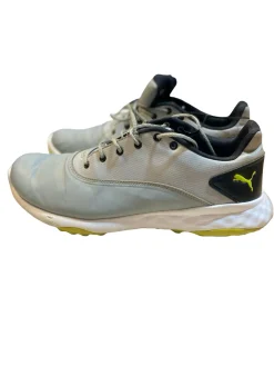 Used Puma Mens Golf Shoes Grey Senior 10.5