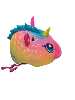 Used RASKULLZ UNICORN HELMET Bike Helmet Pink One Size