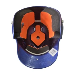 Used Rawlings BATTING HELMET 6 1/2-7 1/2 Batting Helmet No Mask Royal Blue One Size