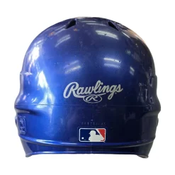 Used Rawlings BATTING HELMET 6 1/2-7 1/2 Batting Helmet No Mask Royal Blue One Size