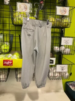 Used Rawlings BB PANTS M BB/SB Pant Boys Grey MD