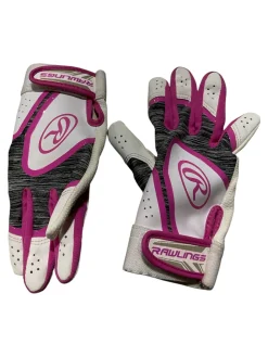 Used Rawlings BB/SB Batting Gloves Pink XXXS