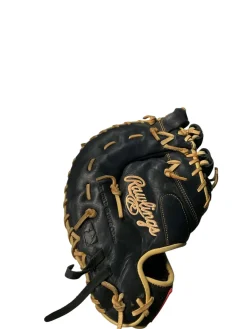 Used Rawlings GG ELITE BB/SB First Base RH Throw Black 13"