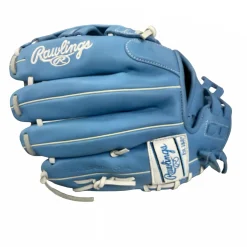 Used Rawlings GG ELITE 12 1/4 BB/SB Glove RH Throw Carolina Blue 12 1/4"