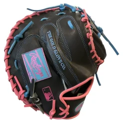 Used Rawlings HEART OF THE HIDE BB/SB Catchers RH Throw Black 34"