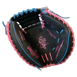Used Rawlings HEART OF THE HIDE BB/SB Catchers RH Throw Black 34"